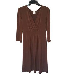 Motherhood Brown Maternity Dress Size XL
